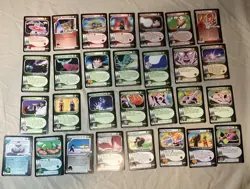 2001 DBZ Score Dragon Ball Z CCG - Lot of 29 Unlim Only Combat Card- Trunks Saga - Image 1