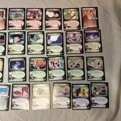 2001 DBZ Score Dragon Ball Z CCG - Lot of 29 Unlim Only Combat Card- Trunks Saga - Image 3