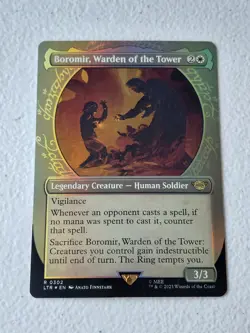 Boromir, Warden of the Tower (Showcase) Foil the Lord of the Rings: #8 - Image 1