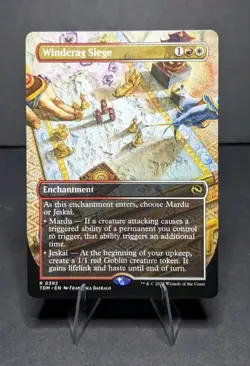 Windcrag Siege (Borderless) Tarkir: Dragonstorm Regular - Image 1