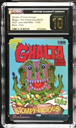 GHALTA, PRIMAL HUNGER Secret Lair Foil Rare CGC Pristine 10 MTG - Image 1