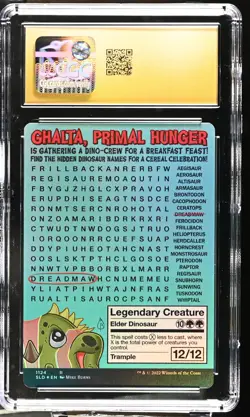 GHALTA, PRIMAL HUNGER Secret Lair Foil Rare CGC Pristine 10 MTG - Image 2