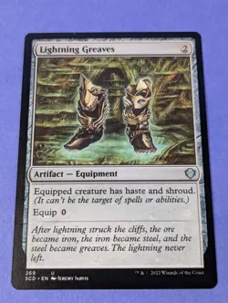 MTG Magic: Starter Commander Decks: Lightning Greaves #269 Uncommon - NM - Image 1