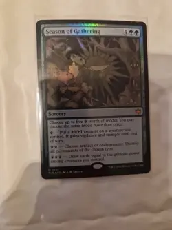Season of Gathering - Magic The Gathering - Bloomburrow - Foil - Mint. - Image 1