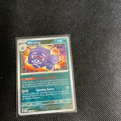 Weezing 110/165 Reverse Holo MEWen English 151 Pokemon Card NM - Image 1