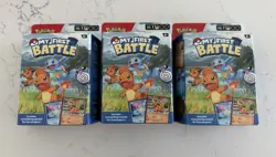 Pokemon TCG My First Battle Starter Deck Kit 3x 17-Card English 2023 - Image 1