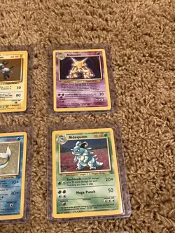 WOTC Pokemon Card Holo Rare Lot Of 25 Cards In Plastic Cases For Protection - Image 4