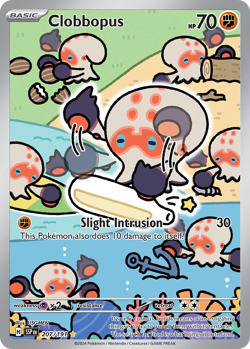 Clobbopus 207/191 Illustration Rare Surging Sparks Pokemon NM/M - Image 4