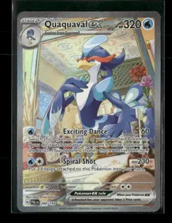 Quaquaval ex 260/193 Paldea Evolved NM/M Pokemon - Image 1