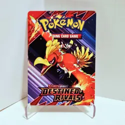 ETHAN'S HO-OH TRAINER TIPS CARD DESTINED RIVALS BUILD & BATTLE EXCLUSIVE POKEMON - Image 1