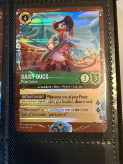 Disney Lorcana Cruise Line Set Of 5 Extremely Rare Promo Cards Treasure w/bag - Image 4