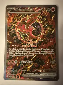 2025 Pokemon Mega Evolution Black Star Promos Oricorio ex #024 - Image 1
