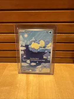 Pokemon TCG Spheal 199/191 Surging Sparks Illustration Rare - Image 1