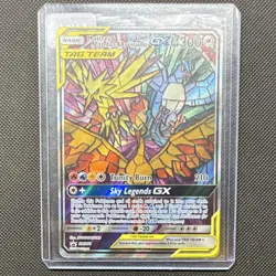Pokemon Moltres & Zapdos & Articuno GX TAG TEAM Promo Holo SM SM210 - Image 1