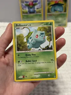LP Pokemon Bulbasaur 77/132, Ivysaur 51/132 Venusaur 20/132 Non-holo set - Image 2
