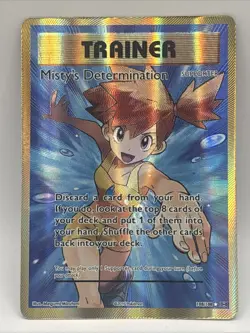 Misty's Determination Trainer Full Art Holo XY Evolutions 108/108 2016 Pokemon - Image 1