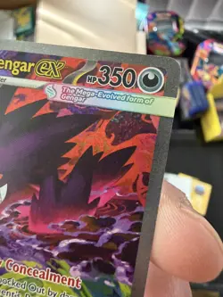 Mega Gengar ex Pokemon Ascended Heroes Special Illustration Rare SIR 284/217 NM - Image 3