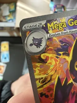 Mega Gengar ex Pokemon Ascended Heroes Special Illustration Rare SIR 284/217 NM - Image 4