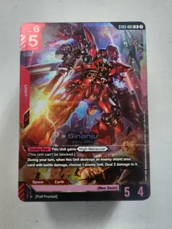 Gundam Card Game - English - ST03 Brick - Zeon's Rush - Image 1