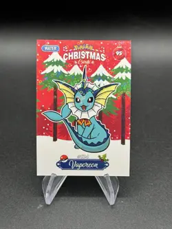 Pokemon Vaporeon Holo 2024 DKV Collectoons Christmas Set #95 Peru US Seller - Image 1
