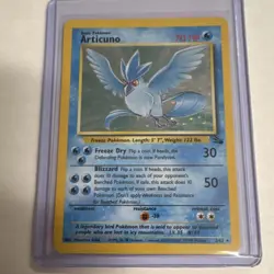 Wizards of the Coast Pokemon Articuno Fossil 2/62 Holo Rare 70HP Unlimited - Image 1