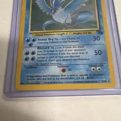 Wizards of the Coast Pokemon Articuno Fossil 2/62 Holo Rare 70HP Unlimited - Image 2