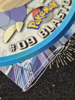 Blastoise #09, Pokemon TCG Black Logo Topps TV Animation Edition, Reg, LightPlay - Image 3