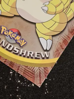 Foil Sandshrew #27, Pokemon TCG Blue Logo Topps TV Animation Edition, LightPlay - Image 5