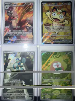 Meowth ex 107/088 Ultra Rare Pokemon TCG Perfect Order NM - Image 1