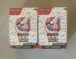 X2 Pokemon 151 Booster Bundle - Scarlet Violet - New SEALED - Image 1