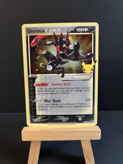 Greninja Star SWSH144 Holo Promo English Celebrations Basic Pokemon Company NM - Image 1