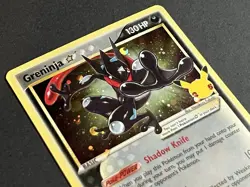 Greninja Star SWSH144 Holo Promo English Celebrations Basic Pokemon Company NM - Image 3