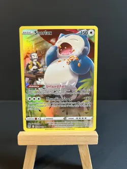 Pokemon TCG Snorlax TG10/TG30 Lost Origin TG Ultra Rare Full Art Holo 150 HP EN - Image 1