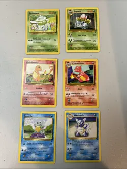 pokemon base set 2 lot Starter Pokemon - Image 1