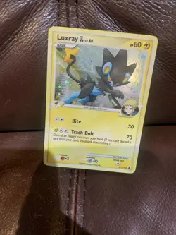 Pokemon TCG Luxray GL holo 9/111 Rising Rivals (DMG) - Image 1