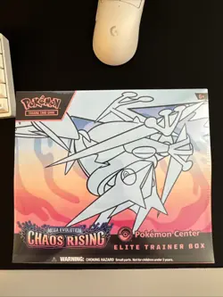 Pokemon TCG Chaos Rising PC Exclusive ETB IN HAND - Image 1