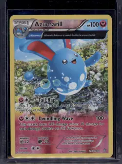 Azumarill 104/160 NM Holo XY Primal Clash Fairy Type Pokemon Card - Image 1