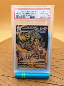 Urshifu VMAX FA/RS PSA 10 GEM MINT #TG30 Pokemon SWSH 2022 Brilliant Stars - Image 1