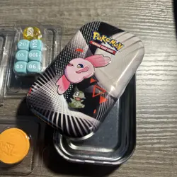4 Pokemon TCG Sealed Playing Dice sets including tin - Image 2