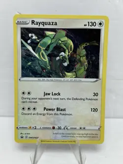 Pokemon RAYQUAZA SWSH029 Holo Sword & Shield Promo HOLO NM - Image 1