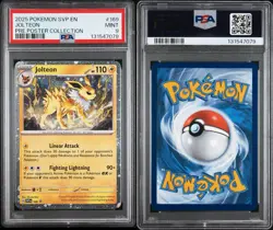 Pokemon Prismatic Evolutions Jolteon #169 Poster Collection Promo - PSA 9 - Image 3