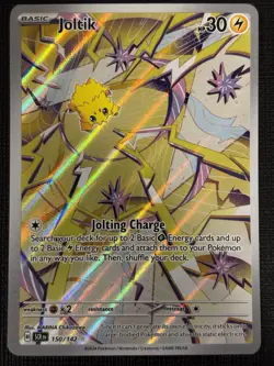 2024 POKEMON STELLAR CROWN JOLTIK 150/142 ILLUSTRATION RARE - Image 1