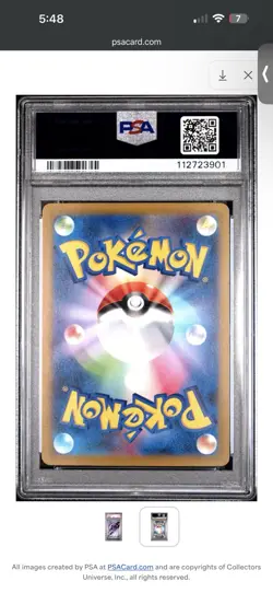 Mismagius 083/073 Pokemon Sv1a: Triplet Beat Holo (Japanese) PSA 10 - Image 3
