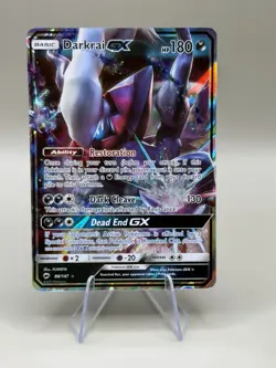 Pokemon Darkrai GX 88/147 Burning Shadows Ultra Rare Holo Near Mint - Image 1