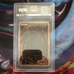 Yu-Gi-Oh! PSA 10 Dark Magician the Dragon Knight Secret Holo RA03-EN268 - Image 3