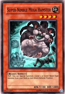 Super-Nimble Mega Hamster Unlimited Super Rare Absolute Powerforce ABPF-EN083 LP - Image 1
