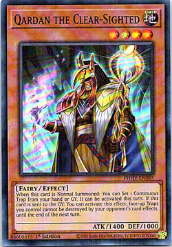 Qaran The Clear-Sighted PHHY-EN095 Yu-Gi-Oh! Near Mint 1st Edition - Image 1