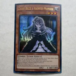 Yu-Gi-Oh! TCG Ghost Belle & Haunted Mansion RA01-EN011 Ultra Rare Holo 1st - Image 1