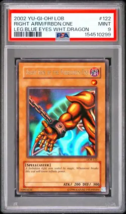 2002 #122 RIGHT ARM OF THE FORBIDDEN ONE PSA 9 - Image 1