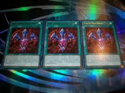 3x Rank-Up-Magic Barian's Force 1st Edition Rare MZTM-EN099 Yu-Gi-Oh! - Image 1